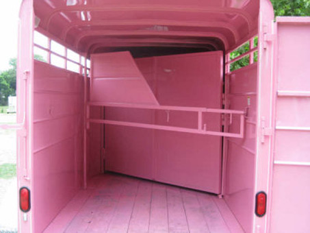 Show Horse Gallery - Calico Brand True Love Pink Trailer