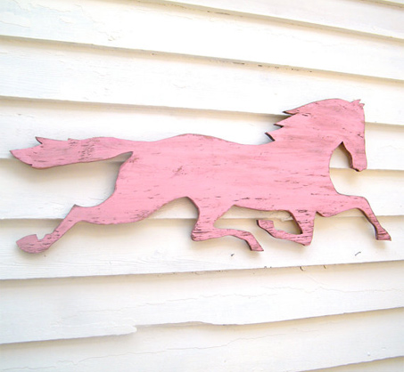 Show Horse Gallery - Gregory Morris Horse Trot Sign